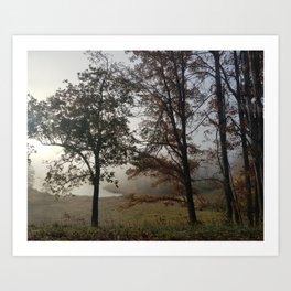 Valley Fog Art Print