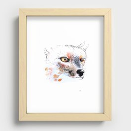 Cumpeo Fox Recessed Framed Print