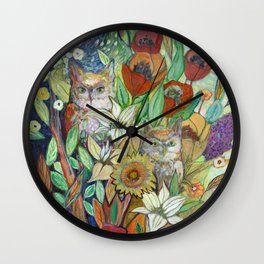 Returning Home to Roost Wall Clock