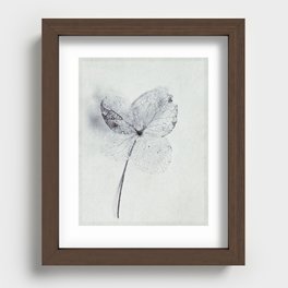 simple thing Recessed Framed Print