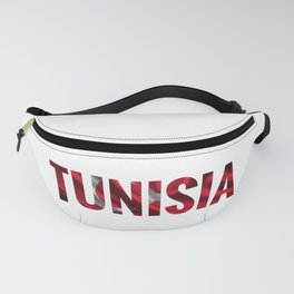 TUNISIA FLAG NAME تونس Fanny Pack