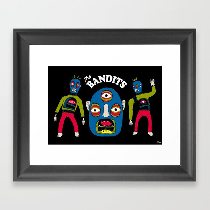 The Bandits Framed Art Print