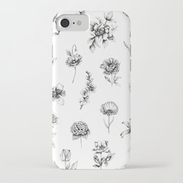 Botanink pattern iPhone Case