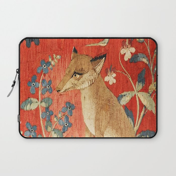 Medieval Red Fox Laptop Sleeve
