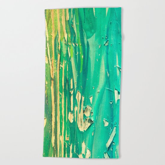 Old Wood 06 Beach Towel