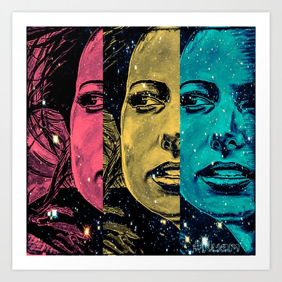 I'm Waiting ! Art Print