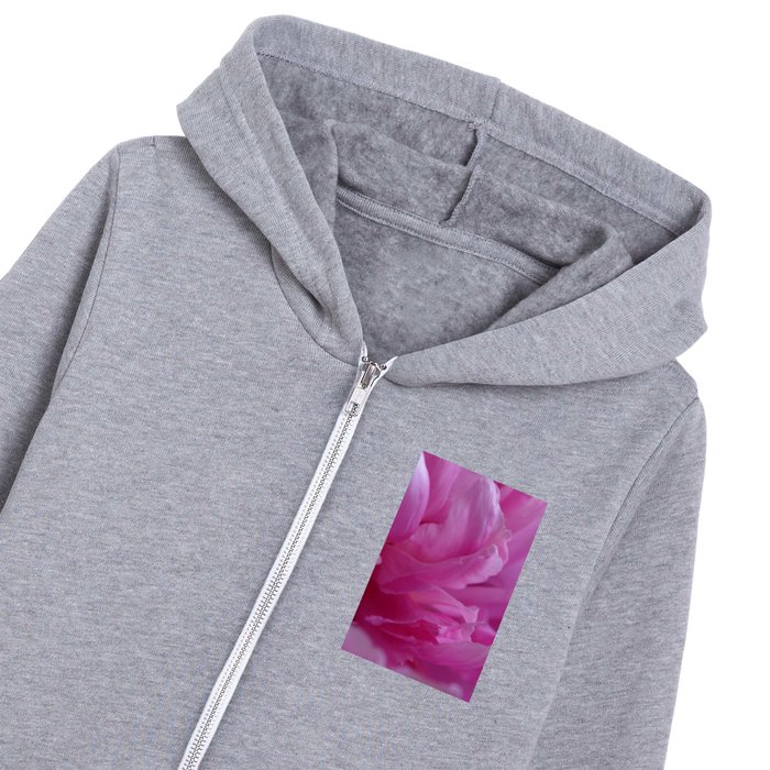 Peony 6 Kids Zip Hoodie