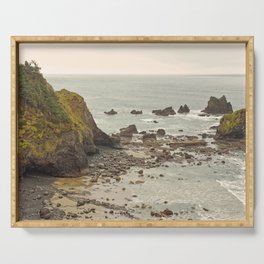 Ecola Point, Oregon Coast, hiking, adventure photography, Northwest Landscape Serving Tray