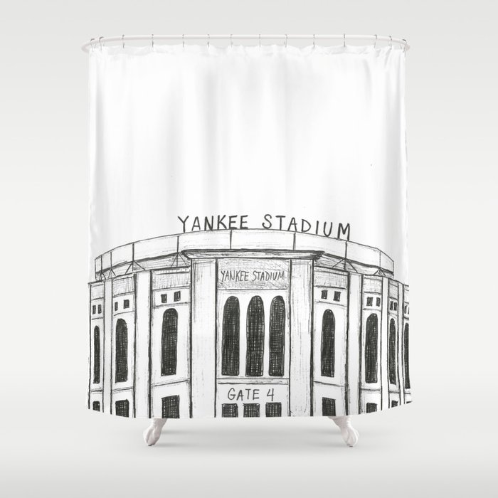 Yankee Stadium Shower Curtain