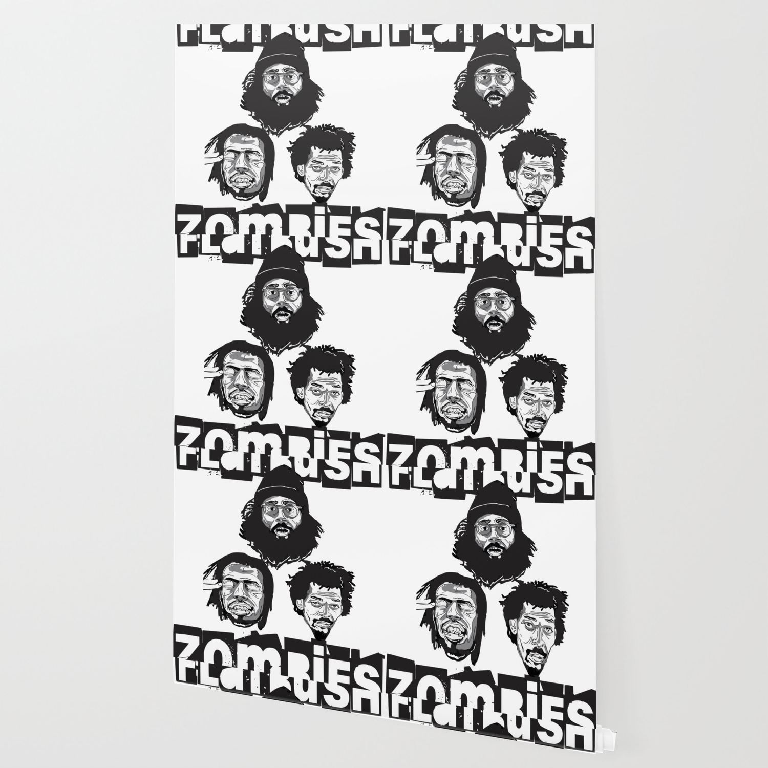 Flatbush Zombies Bw Wallpaper By Hydrococo Society6