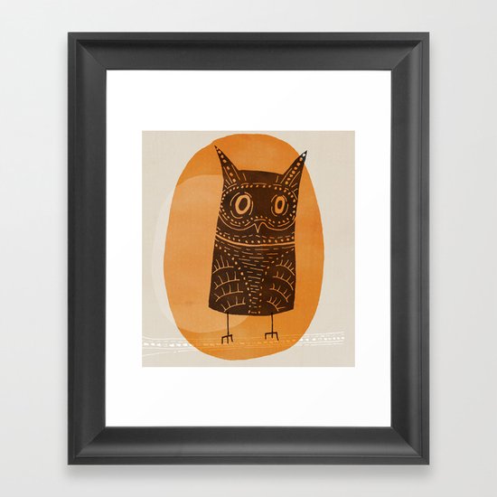 This is my owl Framed Art Print