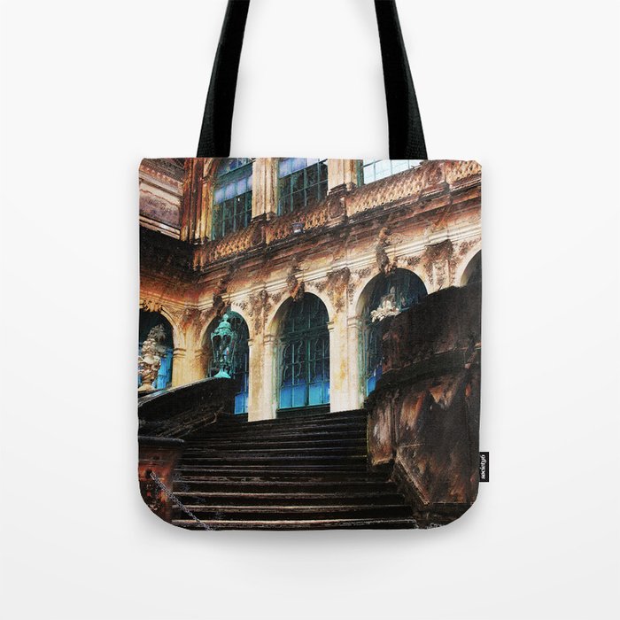 Zwinger Dresden abstract Tote Bag