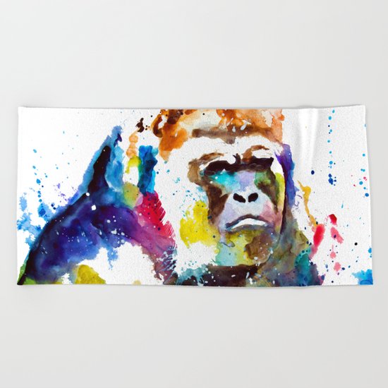 Gorilla Beach Towel