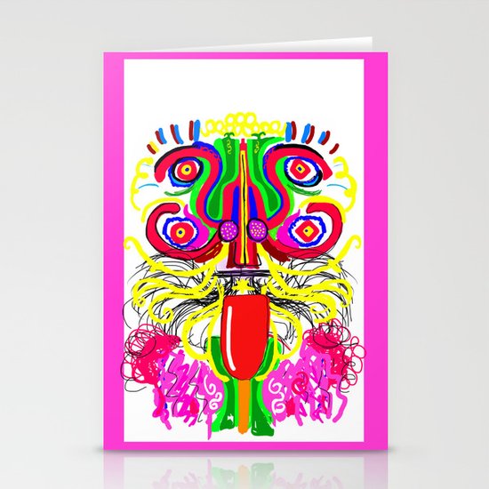 Maya lion Stationery Cards