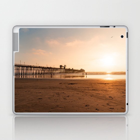 Oceanside Pier at Sunset Laptop & iPad Skin