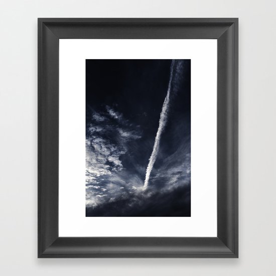 Blue Sky Framed Art Print