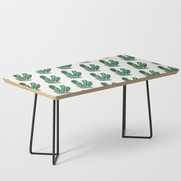 Cactus Cluster – Emerald Coffee Table