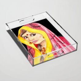 Bengali Princess Acrylic Tray