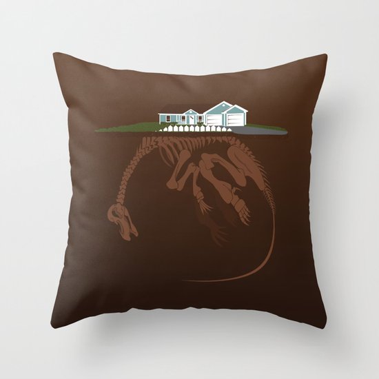 picket. Throw Pillow
