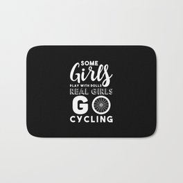 Bicycle Cycling BMX Road Bike Gift Bath Mat | Saying, Funny, Gift, Mountainbiking, Mountainbiker, Graphicdesign, Cyclist, E Bike, Sport, Mountainbike 
