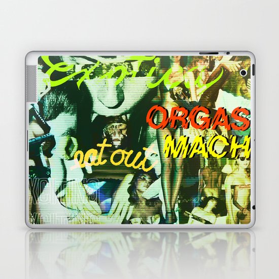 "Kiss Land" by Cap Blackard Laptop & iPad Skin