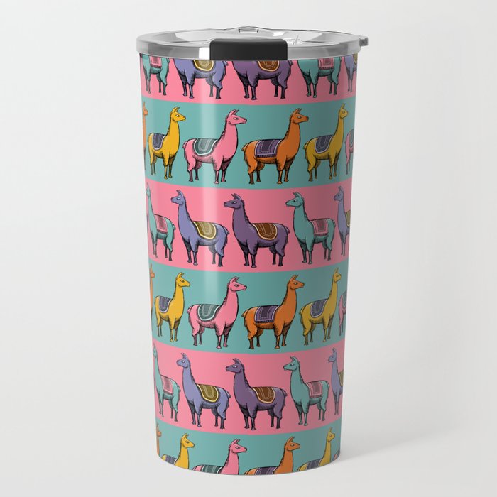 Llamas Travel Mug