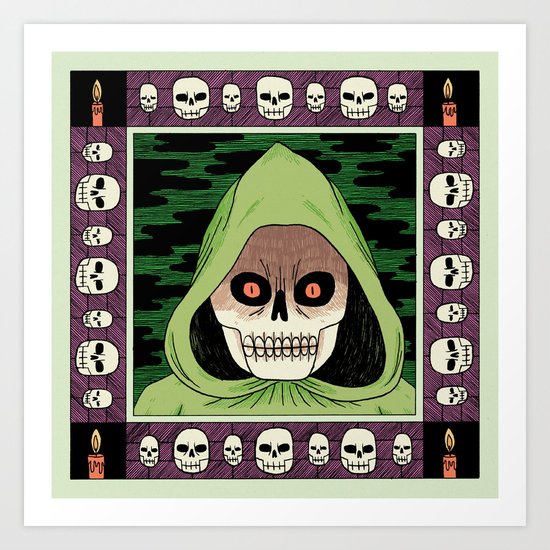 Death Art Print