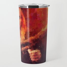 Fire and Flame Travel Mug