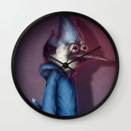 Mordecai from Regular Show Wall Clock