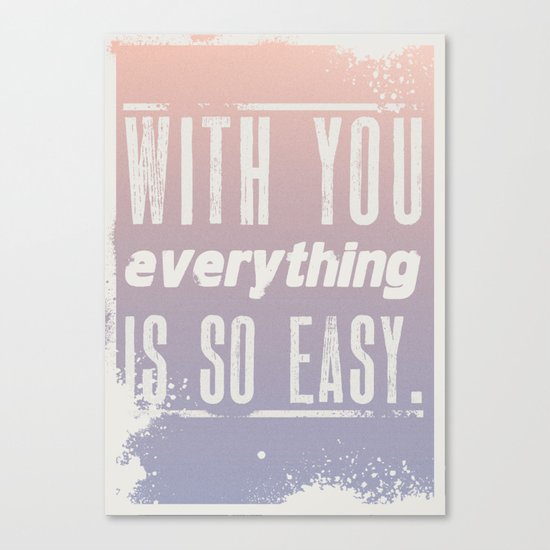 Everything Canvas Print