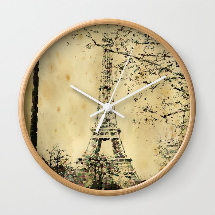 Paris Wall Clock