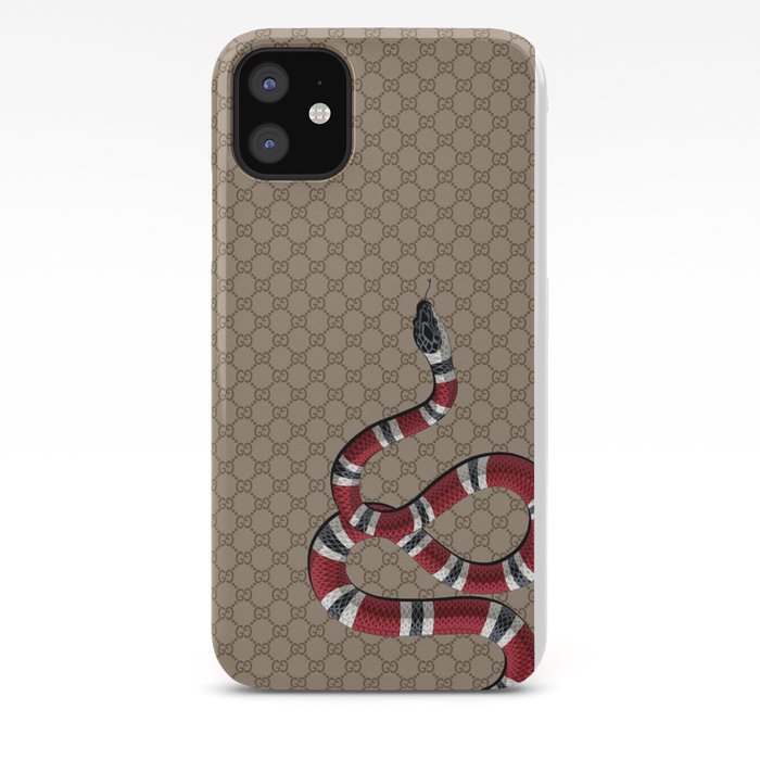 GucciSnake iPhone Case by yourstruly1