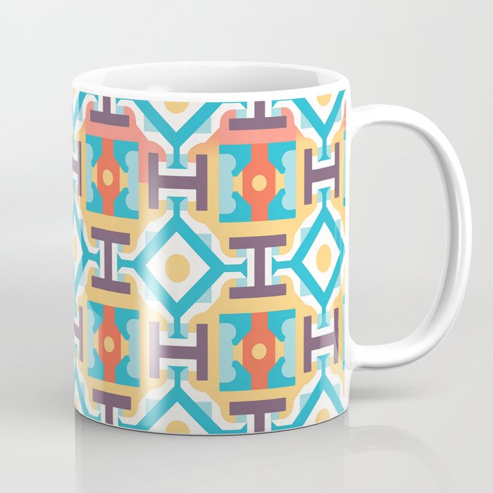 Greek Inspired Pattern (A04) Coffee Mug