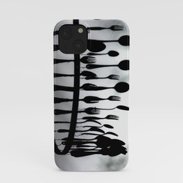 Fork and spoon iPhone Case