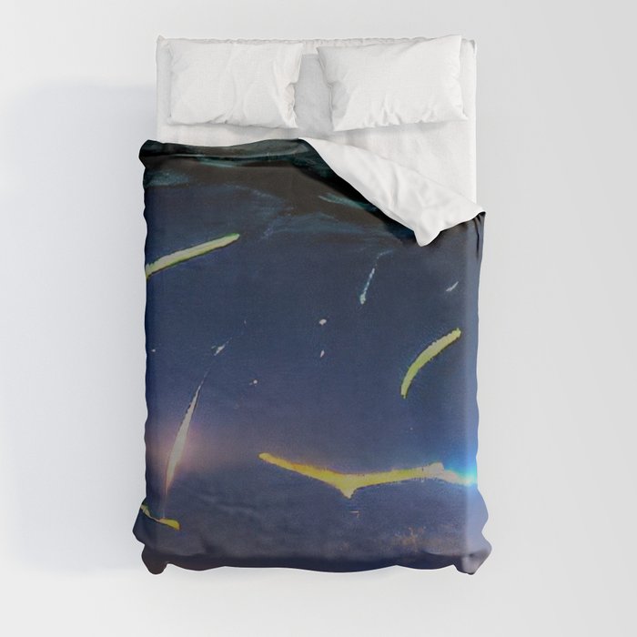 Light Showers Duvet Cover