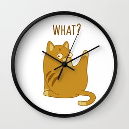 What? Wall Clock