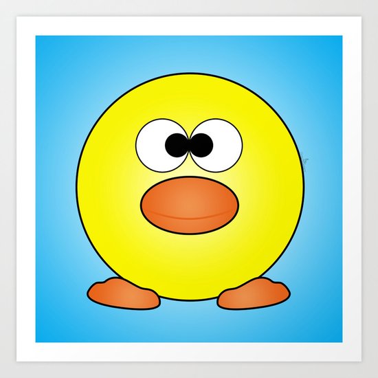 Duckie Art Print
