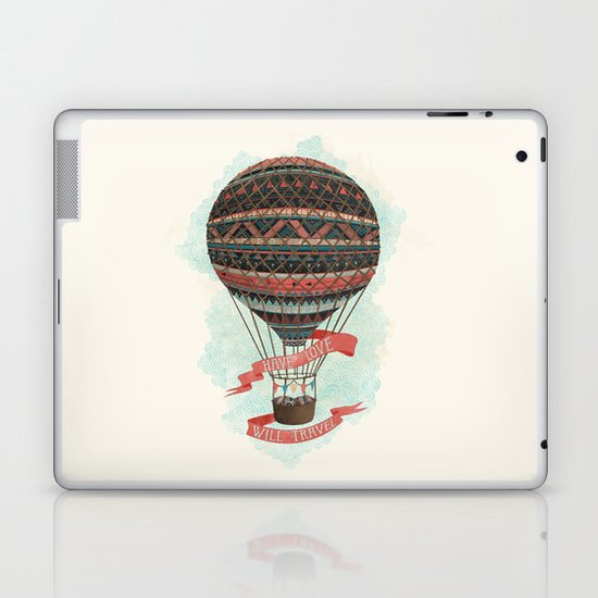 have love, will travel Laptop & iPad Skin