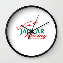 JAGUAR RACING latin LOGO Wall Clock