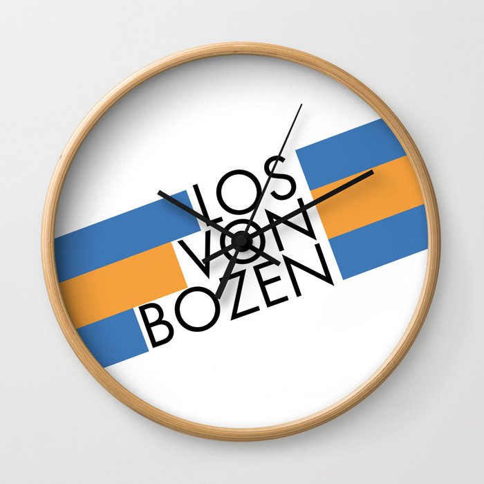 Gries Ist Nicht Bozen/Official - Los Von Bozen Wall Clock