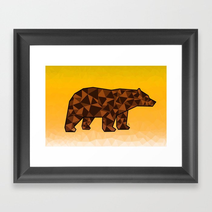 Baloo Honey Bear  Framed Art Print