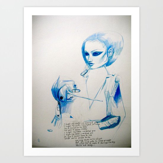 pills... Art Print