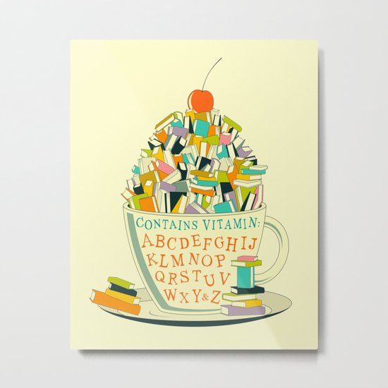 READ Metal Print