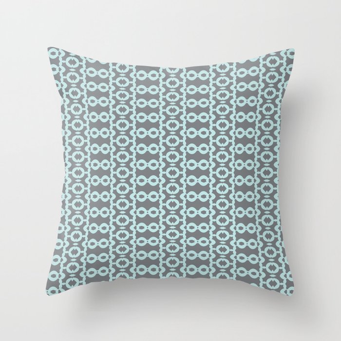 Abstract Fascade Pattern Artwork 03 Color 4 Throw Pillow