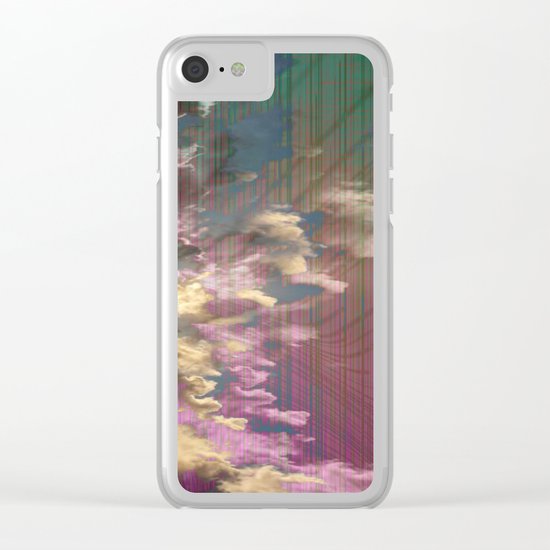 Spatial Factor 303 / Texture 02-11-16 Clear iPhone Case