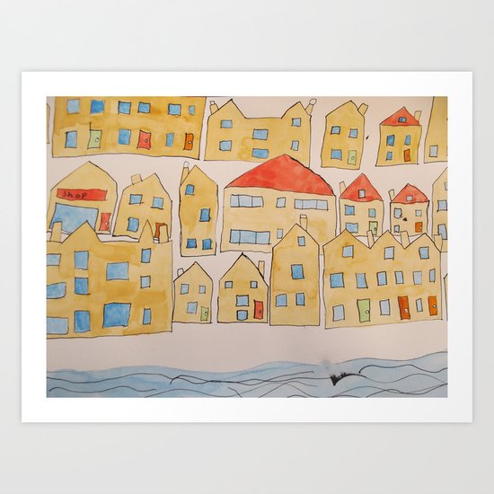this town Art Print
