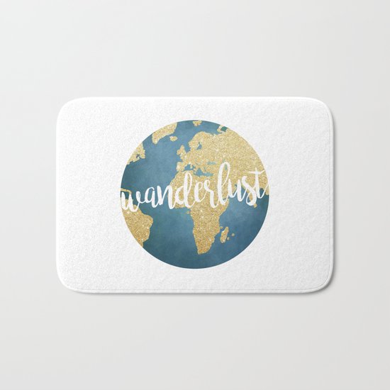 Wanderlust Bath Mat