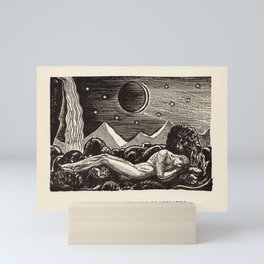 "Zarathustra and His Playmates" by Rockwell Kent (1919) Mini Art Print