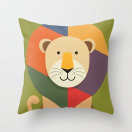 Lion Throw Pillow