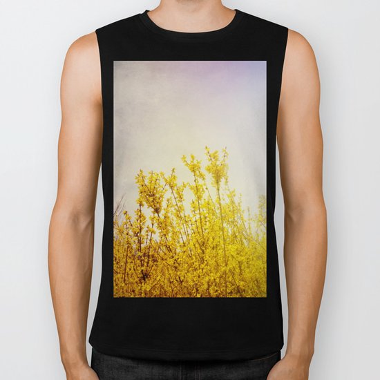 And it Was All Yellow Biker Tank
